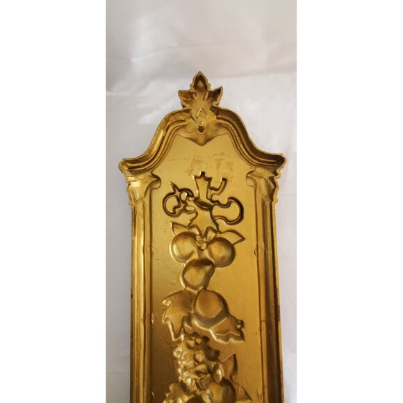 Vintage Mid Century 1974 Syroco Grapes Pomegranates Wall Plaque Large 41'' - Picture 5 of 10